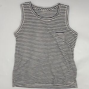 Madewell Striped Pocket Muscle Tank Top